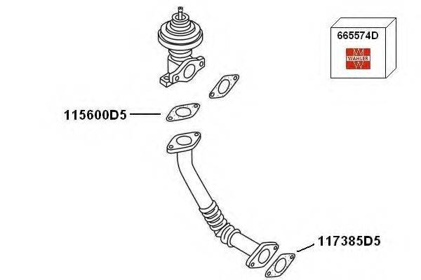 WAHLER 7900423 Рециркуляция ОГ