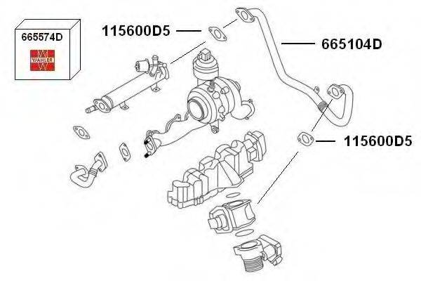 WAHLER 7900470 Рециркуляция ОГ