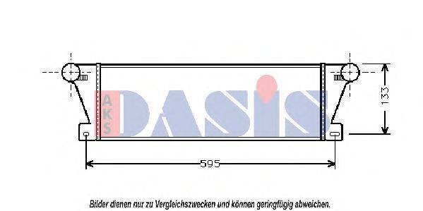AKS DASIS 057010N Интеркулер