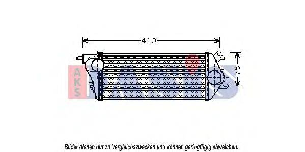 AKS DASIS 057011N Интеркулер