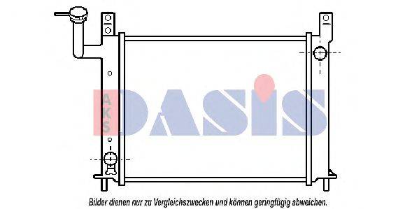 AKS DASIS 071250N Радиатор, охлаждение двигателя