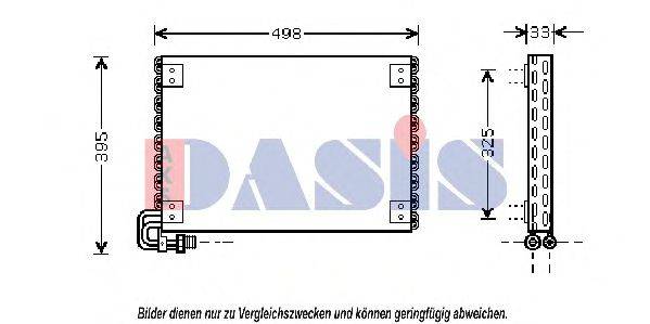 AKS DASIS 072240N Конденсатор, кондиционер