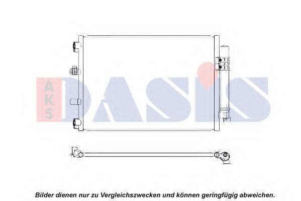 AKS DASIS 092052N Конденсатор, кондиционер