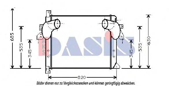 AKS DASIS 137070N Интеркулер