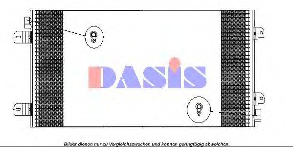 AKS DASIS 152026N Конденсатор, кондиционер