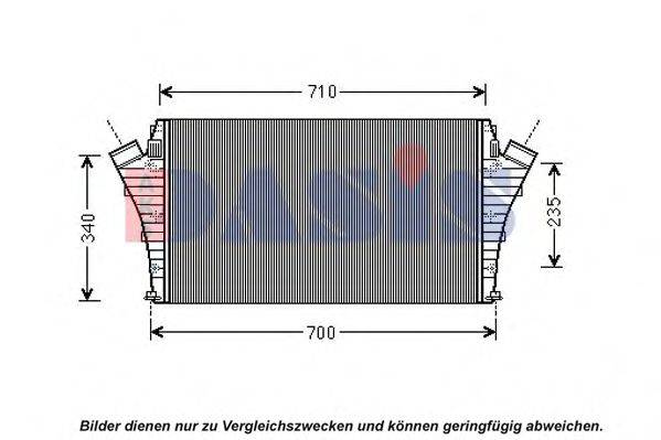 AKS DASIS 157001N Интеркулер