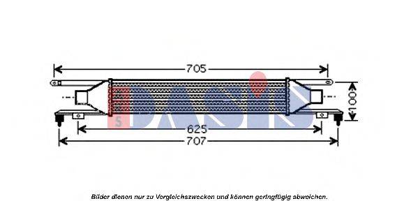 AKS DASIS 157019N Интеркулер