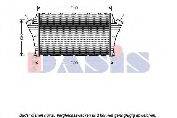 AKS DASIS 157025N Интеркулер