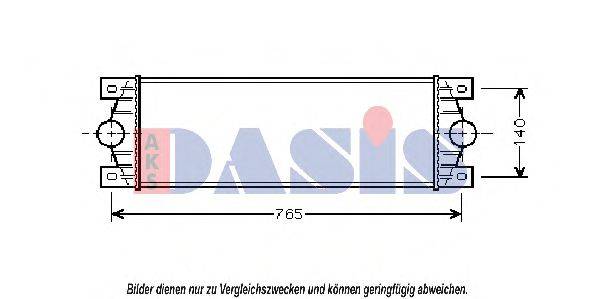 AKS DASIS 187000N Интеркулер