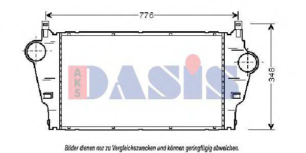 AKS DASIS 187005N Интеркулер