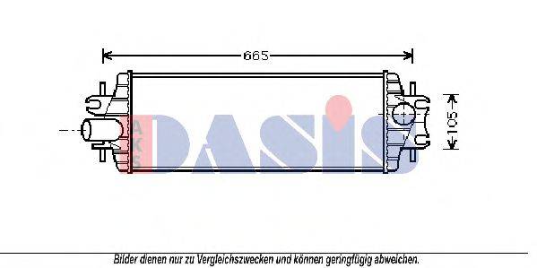 AKS DASIS 187013N Интеркулер