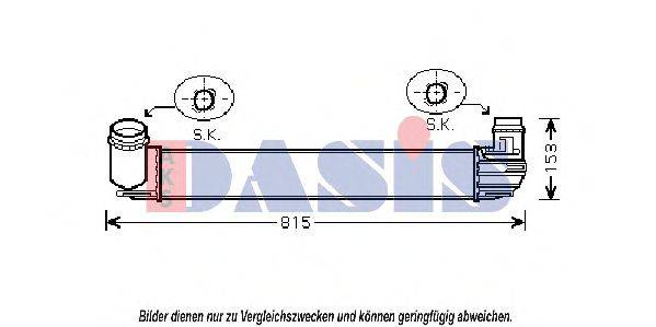 AKS DASIS 187018N Интеркулер