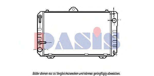 AKS DASIS 213190N Радиатор, охлаждение двигателя