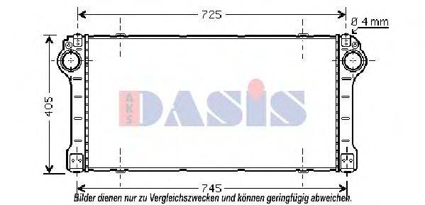 AKS DASIS 217007N Интеркулер