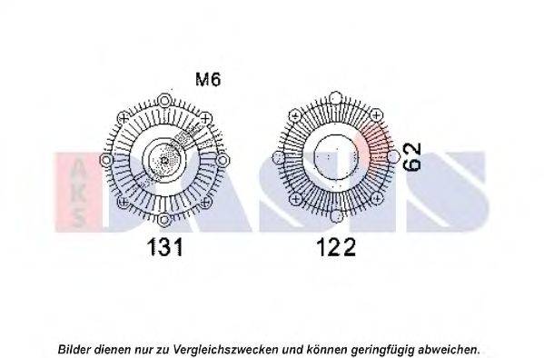 AKS DASIS 218079N Сцепление, вентилятор радиатора