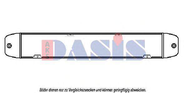 AKS DASIS 226050N масляный радиатор, двигательное масло