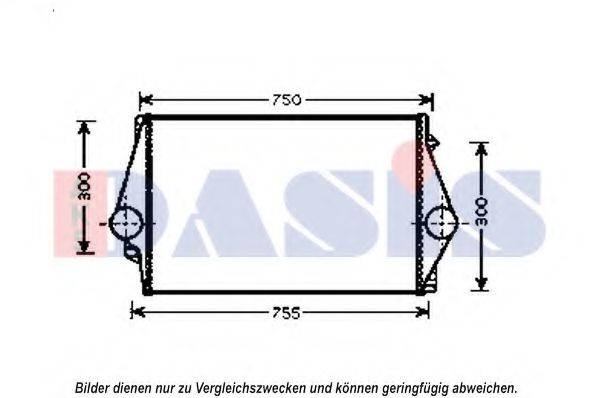 AKS DASIS 227006N Интеркулер