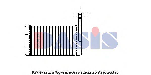 AKS DASIS 259060N Теплообменник, отопление салона