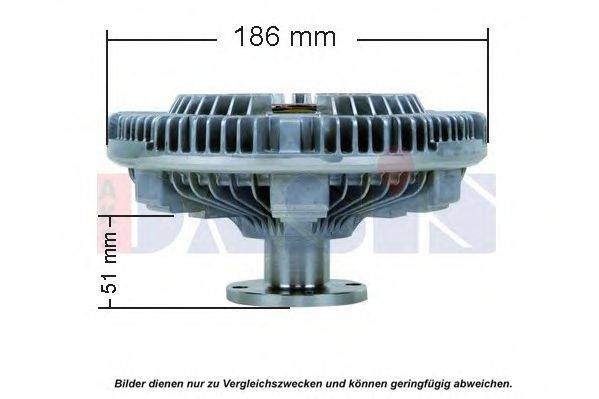 AKS DASIS 268044N Сцепление, вентилятор радиатора
