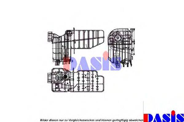 AKS DASIS 274010N Компенсационный бак, охлаждающая жидкость