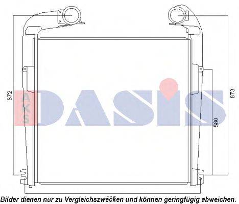 AKS DASIS 277001N Интеркулер