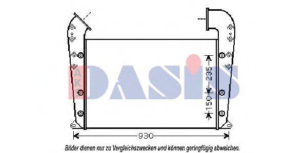 AKS DASIS 277005N Интеркулер