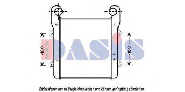 AKS DASIS 297200N Интеркулер
