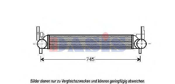 AKS DASIS 337002N Интеркулер