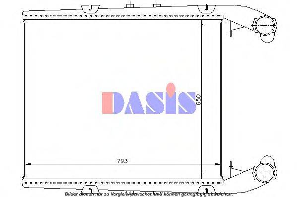 AKS DASIS 397200N Интеркулер