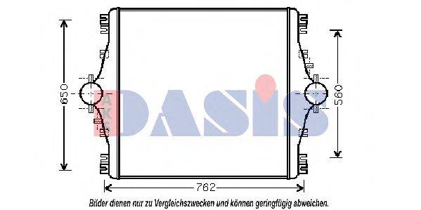 AKS DASIS 407004N Интеркулер