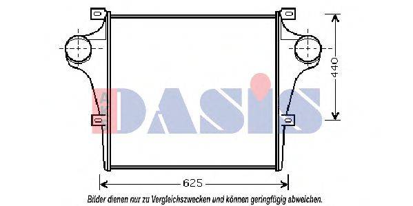 AKS DASIS 407140N Интеркулер