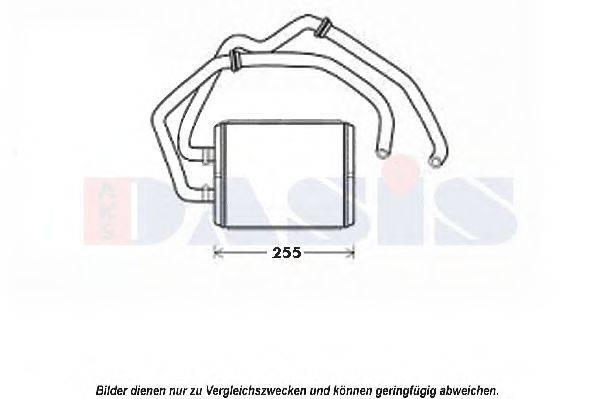 AKS DASIS 409008N Теплообменник, отопление салона