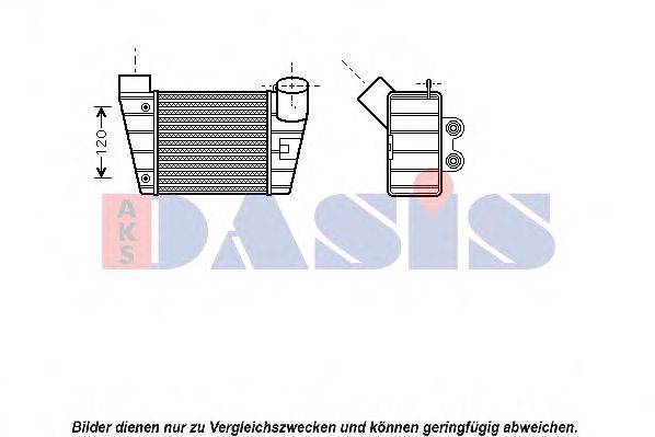 AKS DASIS 487017N Интеркулер