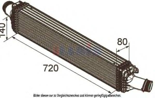 AKS DASIS 487024N Интеркулер