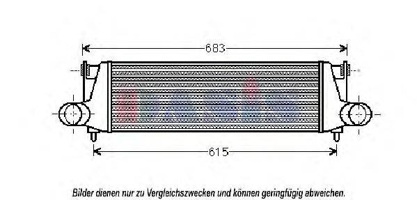 AKS DASIS 487029N Интеркулер
