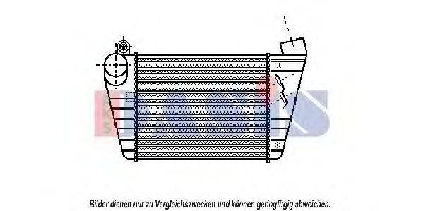AKS DASIS 487050N Интеркулер