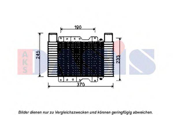 AKS DASIS 567004N Интеркулер