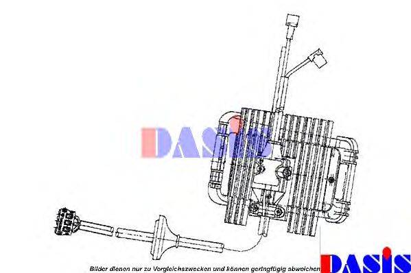 AKS DASIS 740141N Блок управления, отопление / вентиляция
