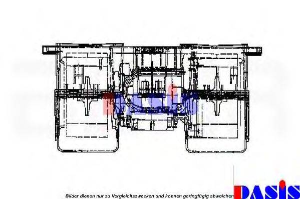 AKS DASIS 740540N Вентилятор салона