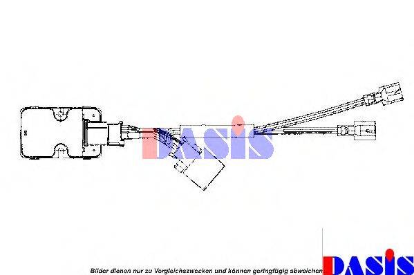 AKS DASIS 741410N Блок управления, отопление / вентиляция