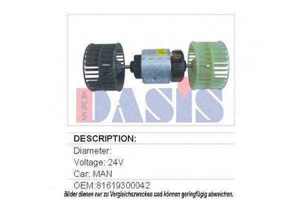 AKS DASIS 742840N Вентилятор салона