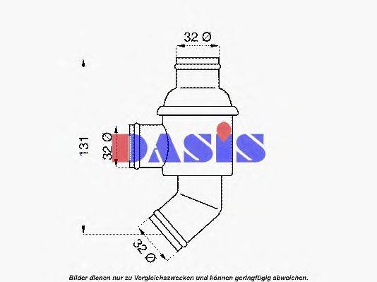 AKS DASIS 750394N Термостат, охлаждающая жидкость
