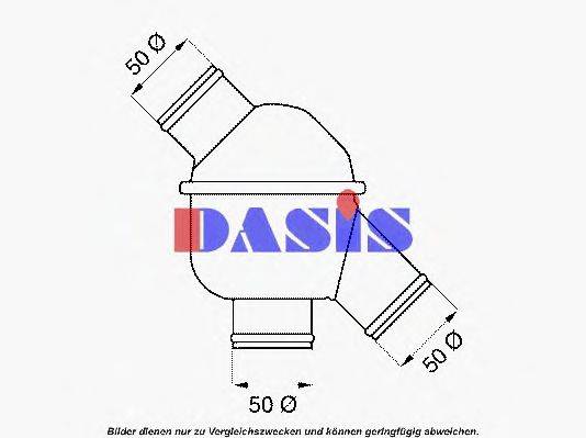 AKS DASIS 750452N Термостат, охлаждающая жидкость