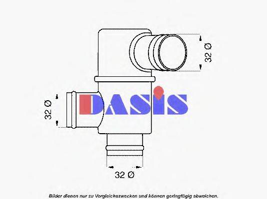 AKS DASIS 750769N Термостат, охлаждающая жидкость