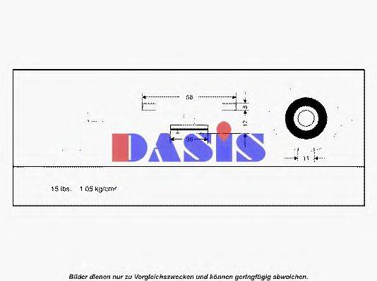 AKS DASIS 751650N Крышка, радиатор