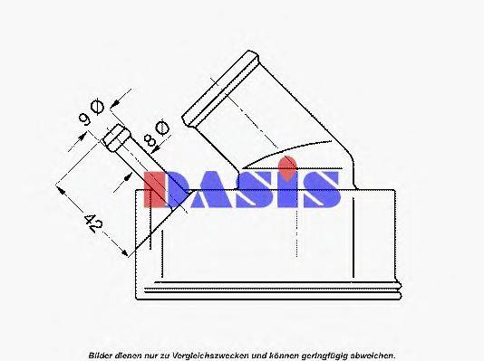 AKS DASIS 751910N Термостат, охлаждающая жидкость