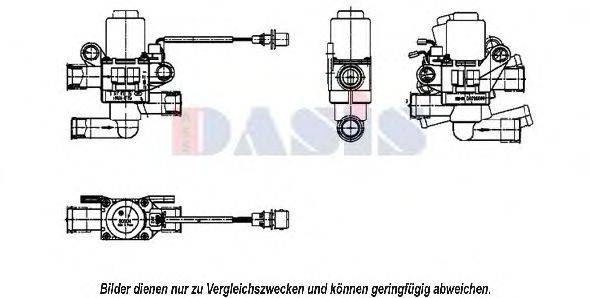 AKS DASIS 810002N Регулирующий клапан охлаждающей жидкости