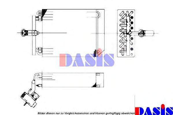 AKS DASIS 820004N Испаритель, кондиционер