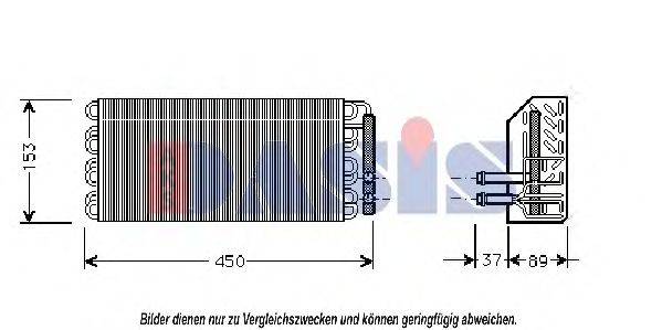 AKS DASIS 820230N Испаритель, кондиционер