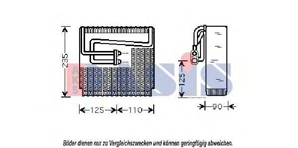 AKS DASIS 820269N Испаритель, кондиционер